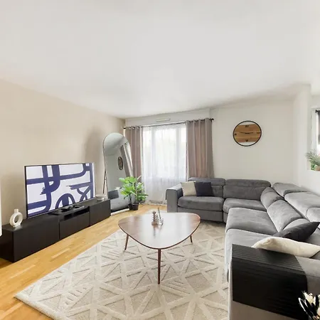L'Ilot Zen- Ideal Pour Famille-Groupe-Pro-Double Parking-Highwifi-Aeroport Orly 8Min-Paris30Min Fresnes  Exterior photo