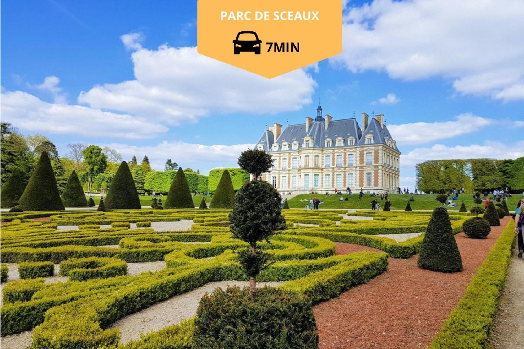 Appartement L'ilot Zen- Ideal Pour Famille-groupe-pro-double Parking-highwifi-aeroport Orly 8min-paris30min